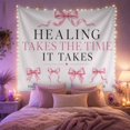 thumbnail image 2 of Arranged Three Stacked With Lines, Inspirational Illustration for Quote Lovers, Typography Wall Art, Valentine's Day Gift, Tapestry Wall Hanging for Bedroom and Living Room, 2 of 7