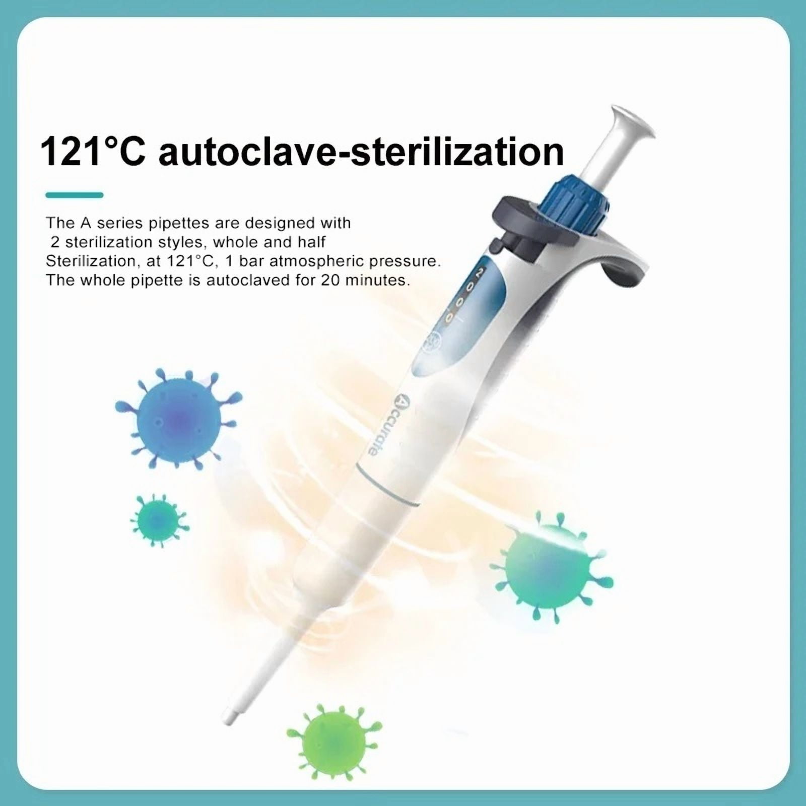 Laboratory Pipette Digital Adjustable Micropipette Lab Pipettor With Pipette Tips , High-Accurate