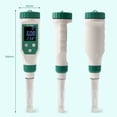 thumbnail image 2 of Tignapoo Bluetooth 5.2 PH Meter with LCD Display, Automatic Temperature Compensation, and Calibration for Food, Soil, and Cosmetics Testing (0.00-14.00 pH Range, 0.1-60.0°C), 2 of 7