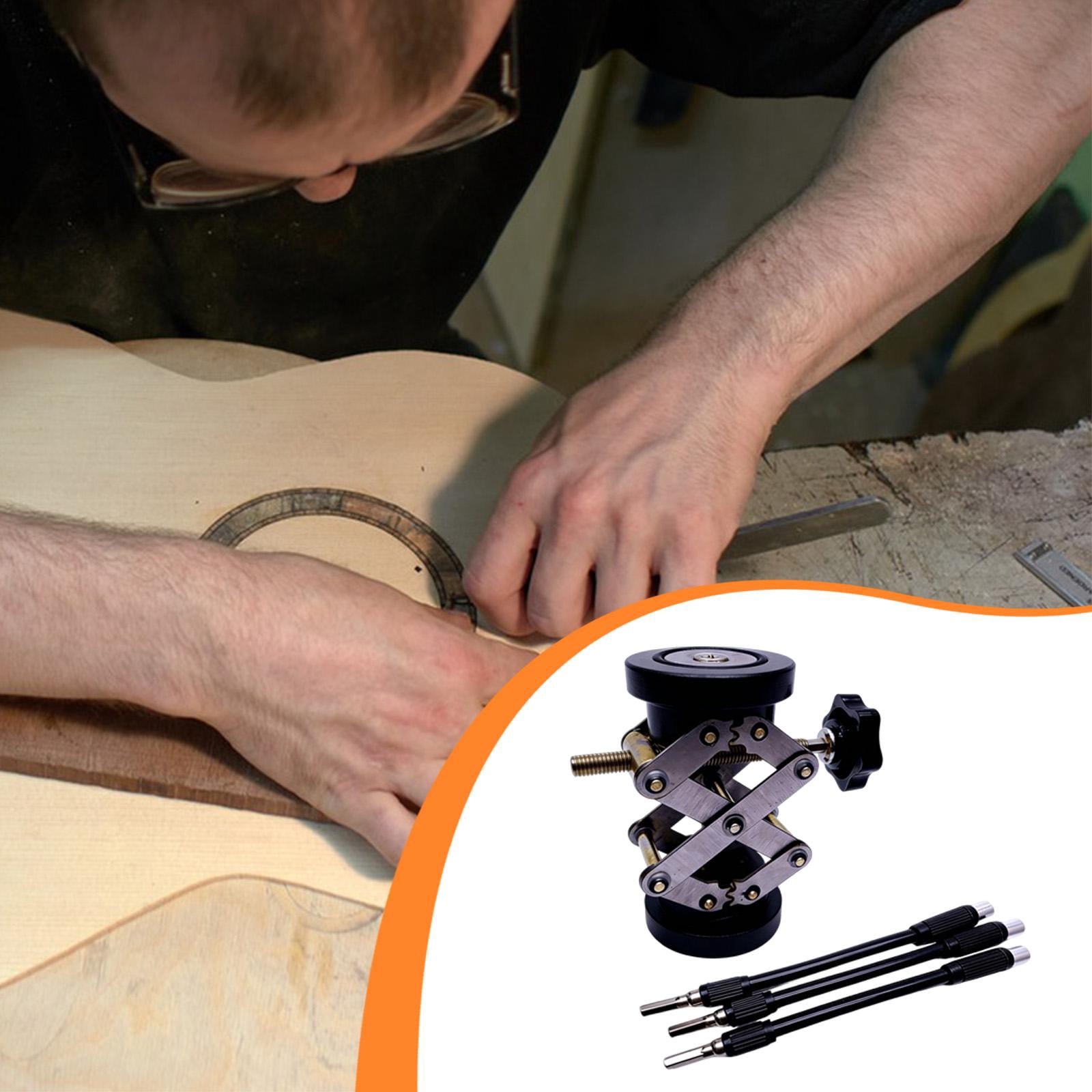 Guitar Brace Repair Jack Tool Telescoping Jack Luthier Guitar Tool Adjustable Metal for Instrument Restoration Workshop
