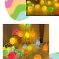 thumbnail image 3 of RKSTN Plastic String Light Easter Day Decoration Lights String Lights Outdoor Broken Yellow Chicken Colorful Lights String Lights Chicks Cracked Eggs, 3 of 7
