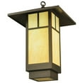 thumbnail image 3 of Meyda Tiffany 127912 16" Square Seneca T Mission Led Lantern Pendant - Bronze, 3 of 5