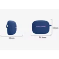 thumbnail image 3 of GadgetCom Replacement Case Compatible with JBL Tune Beam 2 , Shockproof Silicone Case Earbuds Pouch Cover With Carabiner, 3 of 5