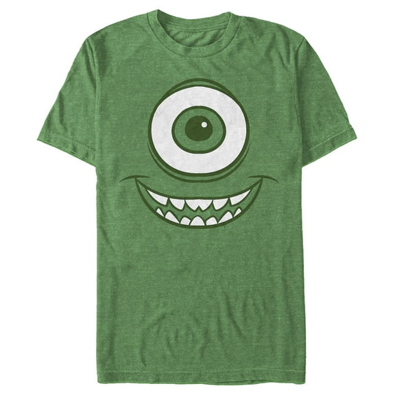Men's Monsters Inc Mike Wazowski Eye  Graphic Tee Kelly Heather 3X Large