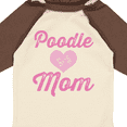 thumbnail image 4 of Inktastic Poodle Mom Cute Dog Gift Girls Long Sleeve Baby Bodysuit, 4 of 5