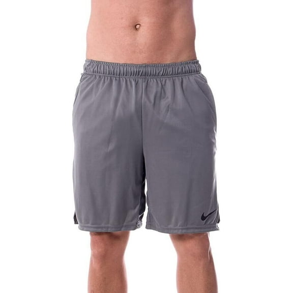 Nike Dri-Fit Mens Knit Training Shorts 8", Grey Small, B0B62WTFLL