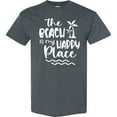 thumbnail image 3 of Inktastic Spring Break the Beach is My Happy Place T-Shirt, 3 of 5