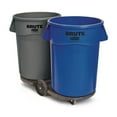 thumbnail image 6 of Rubbermaid Commercial Vented Round Brute Container, 44 gal, Plastic, Blue, 6 of 6
