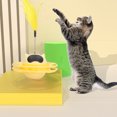 thumbnail image 3 of Cat Turntable Toy 360 Degree Rotation Relieve Boredom Interesting Interactive Cat Toy With Feather For Cat Supplies, 3 of 8