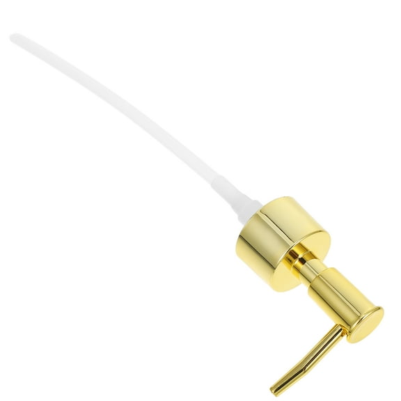 Soap Dispenser Pump Replacement for Kitchen and Bathroom Liquid Soap and Lotion Bottles Plastic Pump Head Gold