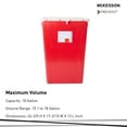 thumbnail image 2 of McKesson Prevent Biohazard Sharps Container, Lockable, Puncture-Resistant - 18 gal, 1 Ct, 2 of 5