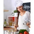 thumbnail image 5 of UDIYO Chef Hat Adult Adjustable Elastic, Baker Kitchen Cooking Chef Cap-1 Pack, 5 of 6