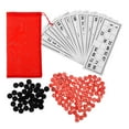 thumbnail image 2 of 1 Set Wooden Bingo Platset Family Gathering Bingo Game Interactive Bingo Card And Chess, 2 of 8