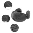thumbnail image 3 of Unique Bargains 1 Pc Two-in-one Face Mask Windproof Balaclava for Cycling Dark Gray, 3 of 6