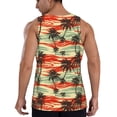 thumbnail image 3 of Haiem Colorful Hawaii Palms Men Workout Tank Top Gym Bodybuilding Sleeveless Muscle T Shirts Athletic Tank Breathable Workout Shirt-Medium, 3 of 9