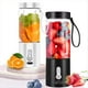 thumbnail image 3 of Licuadora Portátil Potente de 530 Ml, Máquina Mezcladora de Frutas Recargable por USB Tipo C, Mini Licuadora con, 3 of 5