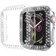 thumbnail image 1 of 2 Piezas Fundas Compatibles con Apple Watch Bumper Case Series 4 5 6 44mm Protector iWatch Bling Diamond Rhinestone Marco de Cristal Brillante Funda Protectora para iwatch 44mm Accesorio-Transparente Rojo Verde, 1 of 5