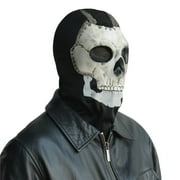 LarpGears Fabric Skull Ghost Face Mask Balaclava Winter Scary Skull Mask for Christmas Prop Cosplay