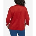 thumbnail image 5 of Alfred Dunner Womens Petite  Timeless Faux Suede Jacket, 5 of 6