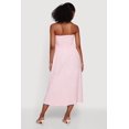 thumbnail image 3 of Women's Twist Front Strapless Midi Dress, 3 of 3