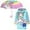 Rainbow Unicorn, variant on Rising Star Kids Jackets Set, 5-7 Years, Girls Rain Coat with Hood, Matching Kids Umbrella, Girls Rain Jacket in Unicorn Design