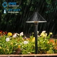 thumbnail image 3 of 4 Pack 12V LED 3W LED Landscape Lights, Rustic Style, Aluminum Housing, 3000K Warm White, 3 of 4