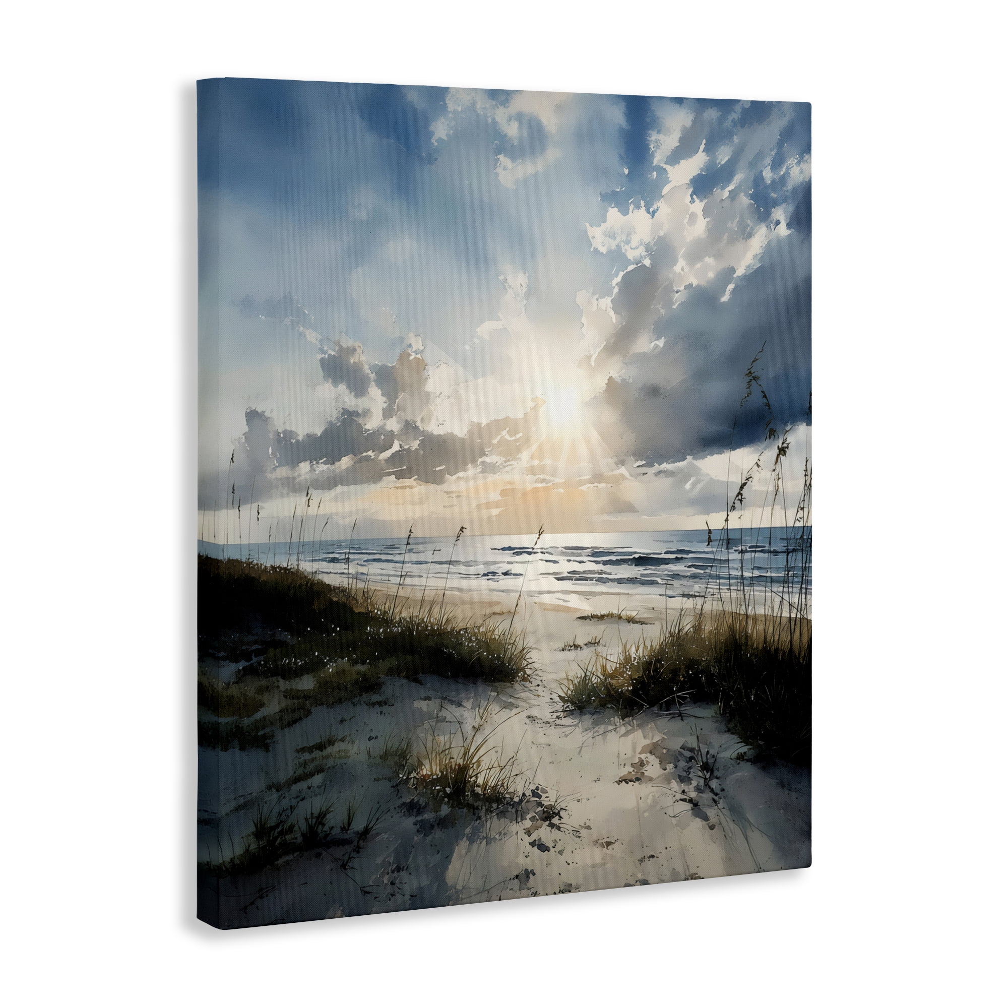 Stupell Industries Sunshine On The Beach Canvas Wall Art, design by Franklyn Gregory