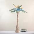 thumbnail image 2 of Northlight 3.25’ Unlit Artificial Summertime Tropical Beach Coconut Tree, 2 of 3