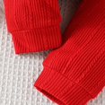 thumbnail image 4 of Cethrio Toddler Girls Outfit Sets, Fall 2 Piece Long Sleeve Tops and Pants Sets Red Size 18-24Months, 4 of 6