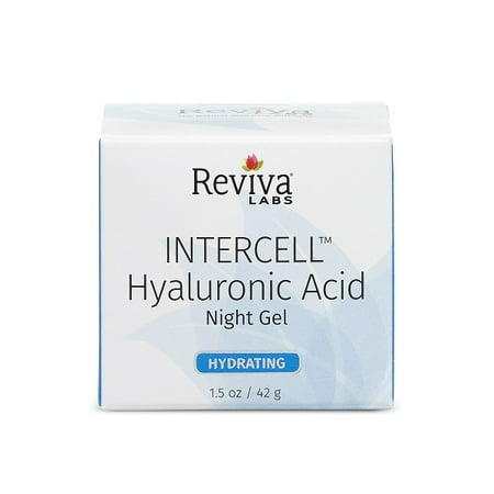 Reviva Labs Intercell Hyaluronic Acid Night Gel 1.5 oz Gel