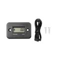 thumbnail image 1 of Digital Hour Meter LCD Display Tachometer Waterproof Portable Engine Gauge for Motorcycle Bike ,Accurate, 1 of 5