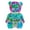 A, variant on Joernso Teddy Bear Night Light Prismatic Iridescent LED Bear Lamp DIY Assembly Colorful Bunny Lamp for Valentine's Day Gift Bedroom Party Decor