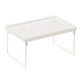 thumbnail image 1 of Estante apilable extensible para armario, tamaños S/M/L, estante plegable apilable para mostrador, organizador de armario, organizador de platos y vajilla para mostrador y despensa, cocina, blanco, 1 of 6