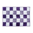 thumbnail image 1 of Mainstays Kids Kitten Collection Purple Check Non-Slip Bath Mat, 17" x 24", 1 of 5
