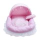 thumbnail image 1 of Lovely Four Seasons Pets Sofa Cat Dog Bed House Pure Cotton Accessories Removable And Washable Abrasion Resistance Blue Pink ShopWise Round, 1 of 9