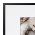 thumbnail image 4 of DesignOvation Gallery 16" X 20" Matted to 8" x 10" Black Picture Frame, 4 of 5