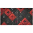 thumbnail image 2 of Red and Black Lattice Hardcover 3 Ring Binder 1.5 inch Round Rings with Interior Pockets Binders Organizer Office School 2 Pack, 2 of 9