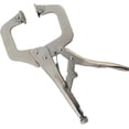 thumbnail image 2 of Pinzas de presión Tipo C 11 Pulgadas Ideal para trabajar en láminas Sus puntas permiten sostener piezas con superficies irregulares, 2 of 3