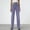 *Purple, variant on Womens High Waist Versatile Straight Leg Jeans，Stretchy Baggy Button Denim Pants Yellow,Womens Plus S