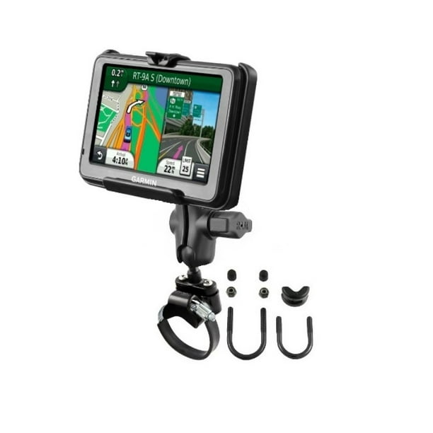 ATV UTV Short Arm Strap Mount Kit fits Garmin nuvi 200W 205W 250W 255W