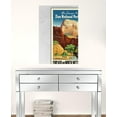 thumbnail image 2 of 20" x 30" Zion National Utah c1950s Vintage Travel Poster Wall Art, 2 of 3