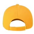 thumbnail image 3 of 3-Pack Plain Baseball Dad Cap Adjustable Size for Outdoor Activities Gold, 3 of 6
