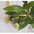 thumbnail image 4 of Namzi 3pcs Olive Artificial Flowers, Fake flowers, Flores Artificiales Para, Wedding Decor, 4 of 5