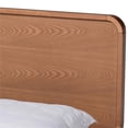 thumbnail image 4 of Baxton Studio Eleni Walnut Finished Wood Queen Size 3-Drawer Bed, 4 of 10