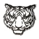 thumbnail image 4 of Calcomanías genéricas de animales para autos, creativas, universales, de aleación de aluminio, con diseño de animales. tigre, 4 of 9