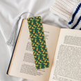thumbnail image 4 of Kdxio Pineapples with Palm Leaves Print Metal Tassel Bookmarks,Perfect Gift for Art Lovers and Bookworms Metal Bookmarks for Women, 4 of 8