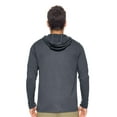 thumbnail image 4 of Expert Brand USA-Made Men's Athletic Heather Hoodie Shirt, Dark Heather Charcoal, XXL, 4 of 6