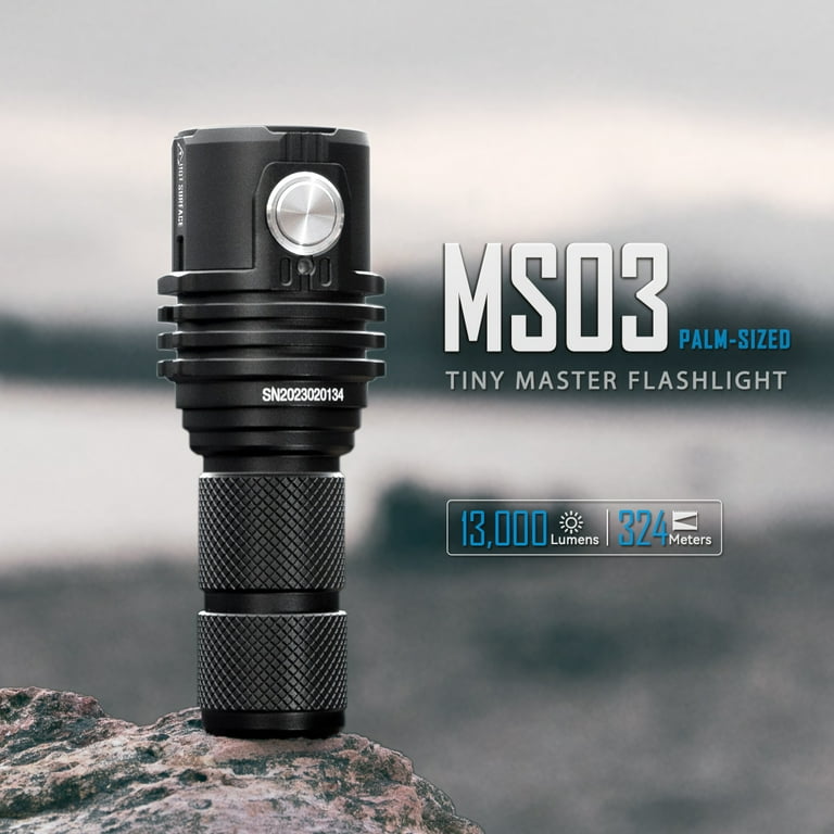 MN-2321-154☆IMALENT MS03 IMALENT MS03 LED Rechargeable Flashlight 13000 Lumens, 7