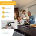 thumbnail image 5 of Somfy WireFree Li-ion Solar Panel Kit - Solar Panel Power - for Somfy RTS Motorized Shades, Blinds and Curtains - Long Lasting, Easy To Install - Includes Brackets, and Glass Mount Adhesive #9027294, 5 of 5