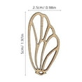 thumbnail image 2 of CIMAXIC 20Pcs Wood Cutouts Jewelry Leaf For Home Decor 5X2.5X0.3Cm, 2 of 8